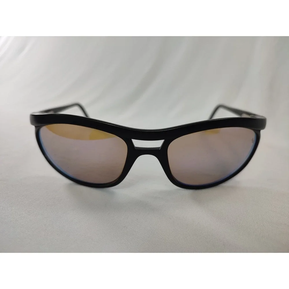 Vintage Revo 1006-001 H2O Sunglasses Polarized Glass Lens Wrap France Black‎